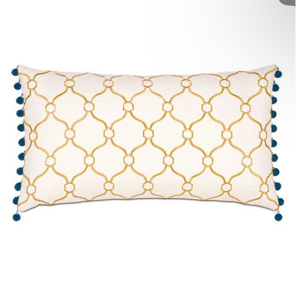 THEODORE HONEY PILLOW - originally $200 - great for bedroom, arm chairs or sofa.